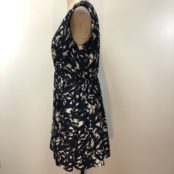 Silverdia navy blue patterned‎ dress - Picture 4 of 7